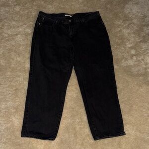 Levi's Women's High-Rise Black Jeans